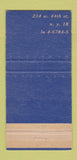 Matchbook Cover - Sardi's New York City WEAR 30 Strike
