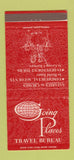 Matchbook Cover - Going Places Travel Agency Birmingham AL 30 Strike