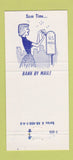 Matchbook Cover - WBC Wakeman Bank Wakeman OH 30 Strike