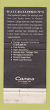 Matchbook Cover - Railroadmen's Federal Savings and Loan 30 Strike