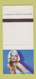 Matchbook Cover - Marilyn Monroe Girlie #1 30 Strike