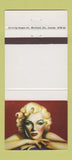 Matchbook Cover - Marilyn Monroe Girlie #2 30 Strike