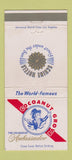 Matchbook Cover - Cocoanut Grove Ambassador Hotel Los Angeles CA 30 Strike