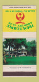 Matchbook Cover - Irem Temple Country Club Shriners Dallas PA 30 Strike