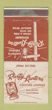 Matchbook Cover - Rusty Lanter Restaurant Beaumont CA WEAR 30 Strike