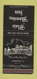 Matchbook Cover - Blair Mansion Inn Washington DC 30 Strike