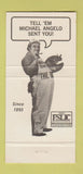 Matchbook Cover - Security Homestead Association New Orleans LA 30 Strike