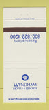 Matchbook Cover - Wyndham Hotels Resorts 30 Strike