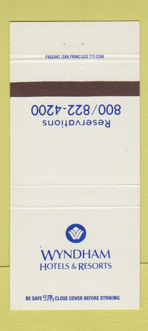 Matchbook Cover - Wyndham Hotels Resorts 30 Strike