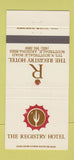 Matchbook Cover - Registry Hotel Scottsdale AZ 30 Strike