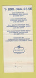 Matchbook Cover - Parke Hotel J Willowby's Columbus Canton OH WEAR 30 Strike