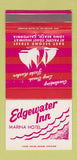 Matchbook Cover - Edgewater Inn Long Beach CA 30 Strike