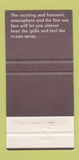 Matchbook Cover - Whaler's Wharf Restaurant Mississauga ON 30 Strike