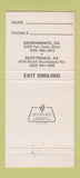 Matchbook Cover - Phone Company Restaurant Sacramento CA Scottsdale AZ 30 Strike