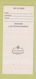 Matchbook Cover - Chaps Restaurant Arlington Heights IL 30 Strike