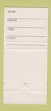 Matchbook Cover - Challenger Restaurant Breslau ON 30 Strike