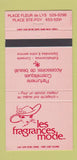 Matchbook Cover - Les Fragrances Mode Ste Foy QC 30 Strike