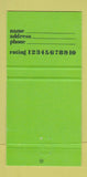 Matchbook Cover - Chippendales West Los Angeles CA 30 Strike