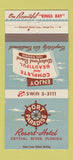 Matchbook Cover - Port Paradise Resort Hotel Crystal River FL 30 Strike