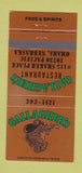 Matchbook Cover - Gallagher's Restaurant Omaha NE 30 Strike