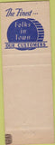 Matchbook Cover - Matchbook Cover Elks Club Deland FL