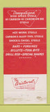 Matchbook Cover - Latrobe Steel PA Ed Knight Buffalo NY 30 Strike