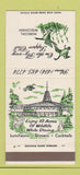 Matchbook Cover - On the Fly Way Supper Club Horicon WI 30 Strike