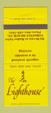 Matchbook Cover - The Lighthouse Restaurant Virginia Beach VA 30 Strike