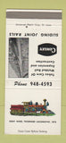 Matchbook Cover - Conley Sliding Joint Rails Railroad Memphis TN  30 Strike