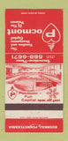 Matchbook Cover - Pocmont Bushkill PA 30 Strike