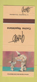Matchbook Cover - Grotto Restaurant Italian Houston TX 30 Strike