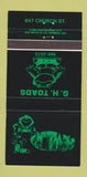 Matchbook Cover - Clear Lake Hospital  Webster TX 30 Strike