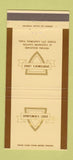 Matchbook Cover - Camelot Santa Ana CA 30 Strike