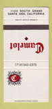 Matchbook Cover - Sportsmen's Lodge Studio City CA 30 Strike