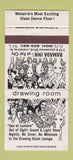Matchbook Cover - Drawing Room Ramada Inn Metairie LA 30 Strike