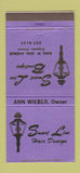 Matchbook Cover - Smart Line Hair Salon Edgewater Colorado 30 Strike
