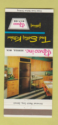 Matchbook Cover - Revco Kitchens Deerfield MI 30 Strike