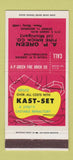 Matchbook Cover - AP Green Fire Brick Detroit MI Kast Set 30 Strike
