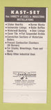Matchbook Cover - AP Green Fire Brick Detroit MI Kast Set 30 Strike