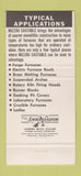 Matchbook Cover - AP Green Fire Brick Detroit MI Mizzou Castable 30 Strike