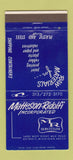 Matchbook Cover - Matteson Ridolfi Servitium Detroit MI steel plastic 30 Strike