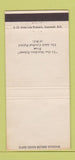 Matchbook Cover - Adult Cerebral Palsied BC British Columbia 30 Strike