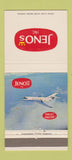 Matchbook Cover - Jenos Pizza Rolls Duluth MN WEAR 30 Strike