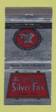 Matchbook Cover - Silver Fox Supper Club Anaheim CA WEAR 30 Strike