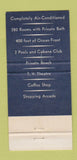 Matchbook Cover - Casablanca Miami Beach FL 30 Strike