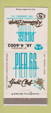 Matchbook Cover - Pier 66 Restaurant Fort Lauderdale FL 30 Strike