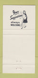 Matchbook Cover - Dew Drop Inn Fargo ND  30 Strike