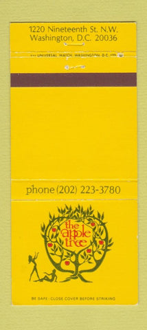 Matchbook Cover - The Apple Tree Washington DC 30 Strike
