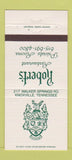 Matchbook Cover - Robert's Restaurant Knoxville TN 30 Strike