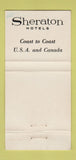 Matchbook Cover - Sheraton Hotel Philadelphia PA girlie WEAR 30 Strike